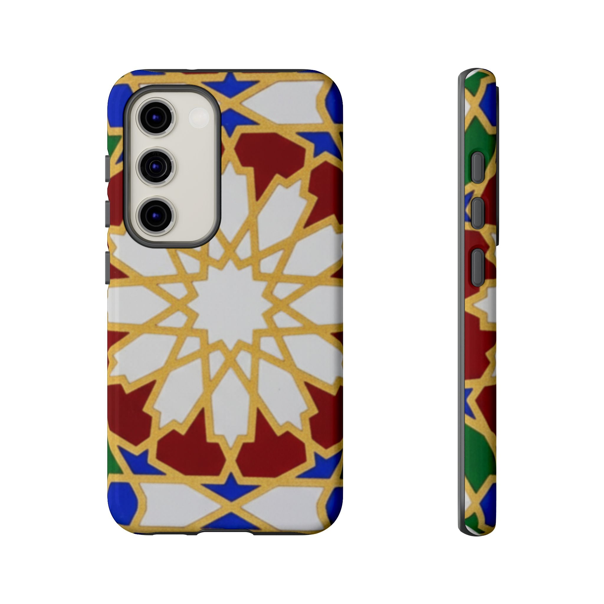 Geometric Moroccan Pattern Tough Case | Colorful Mosaic Phone Cover