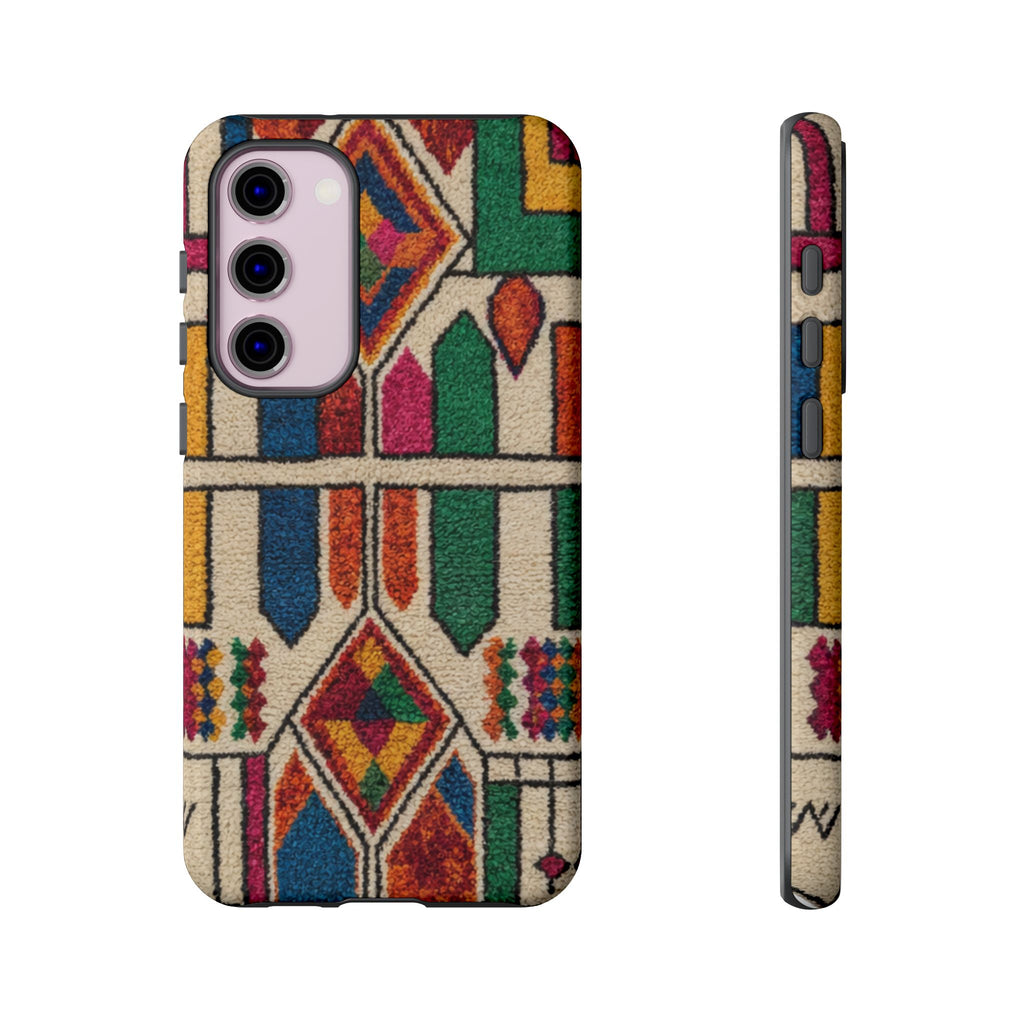 Colorful Moroccan Berber Pattern Phone Case | Tough Cases