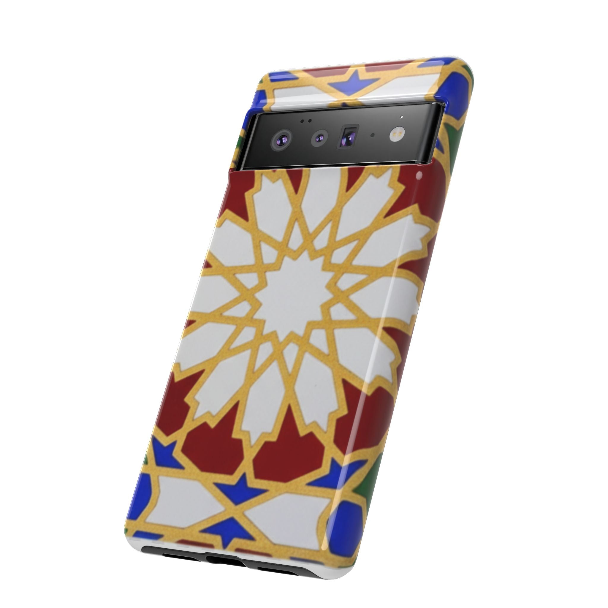 Geometric Moroccan Pattern Tough Case | Colorful Mosaic Phone Cover