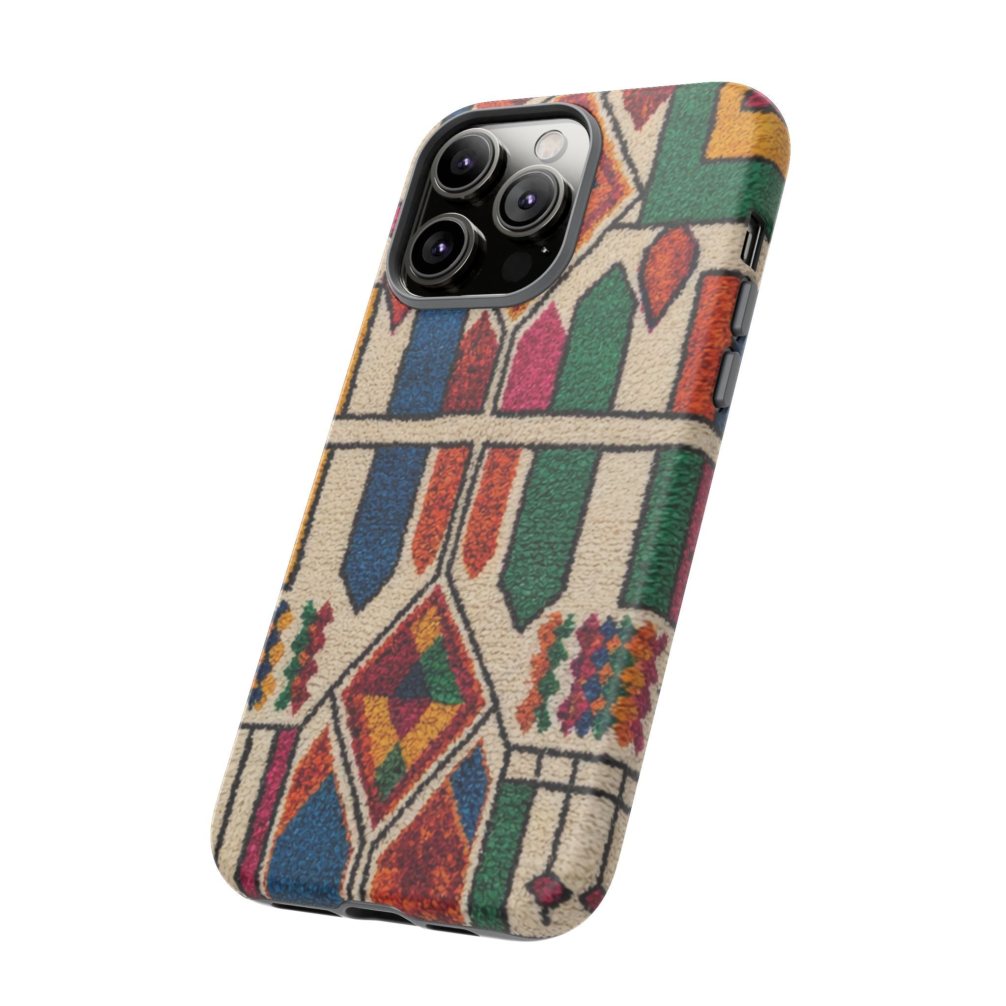 Colorful Moroccan Berber Pattern Phone Case | Tough Cases