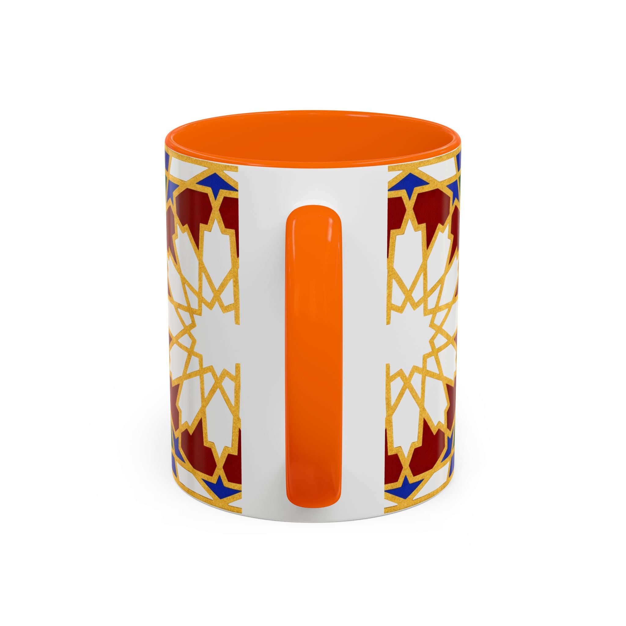 Geometric Moroccan Tile Mug | Accent Coffee Mug