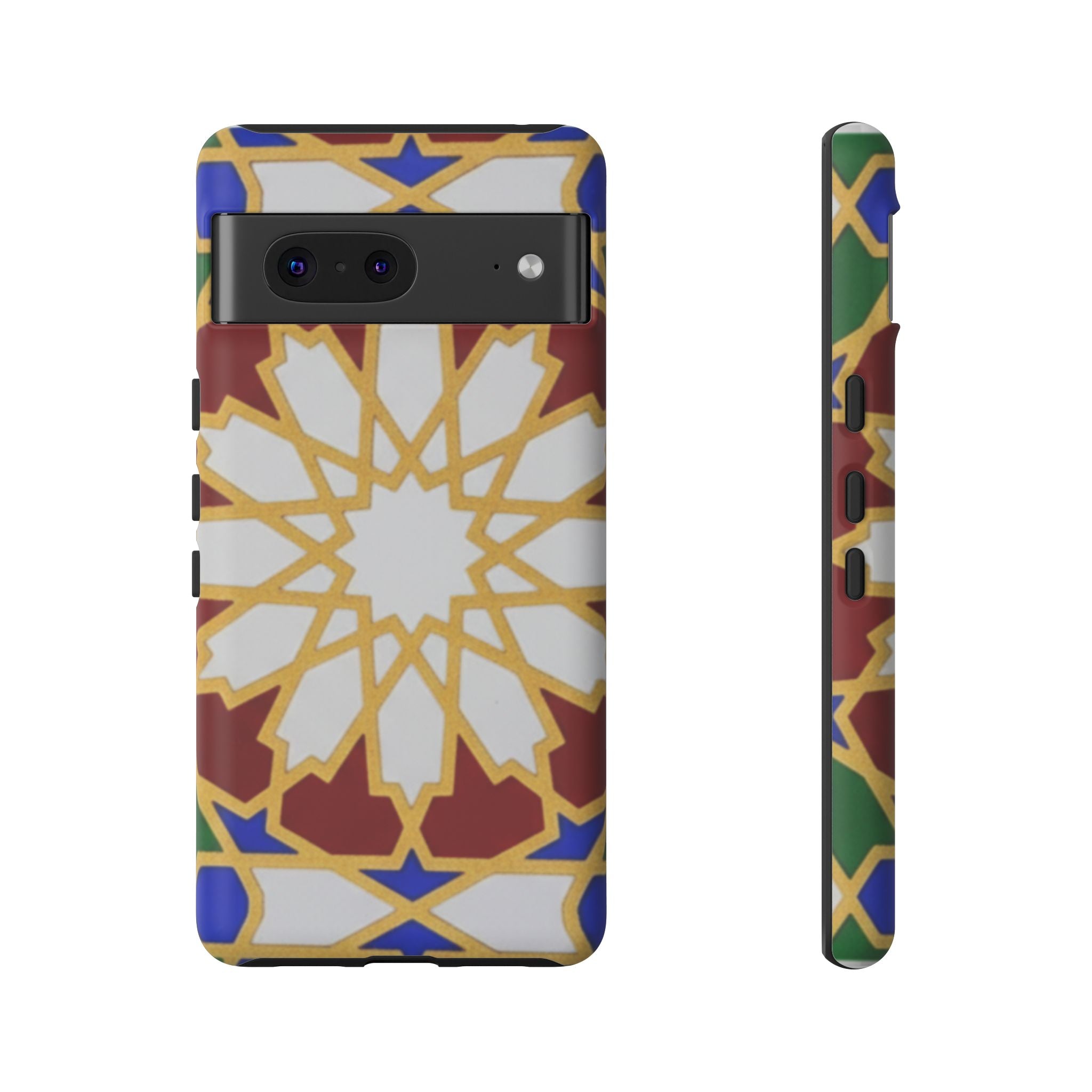 Geometric Moroccan Pattern Tough Case | Colorful Mosaic Phone Cover