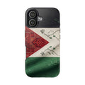 Palestine Flag Pattern Tough Phone Case | Palestine Textile Design