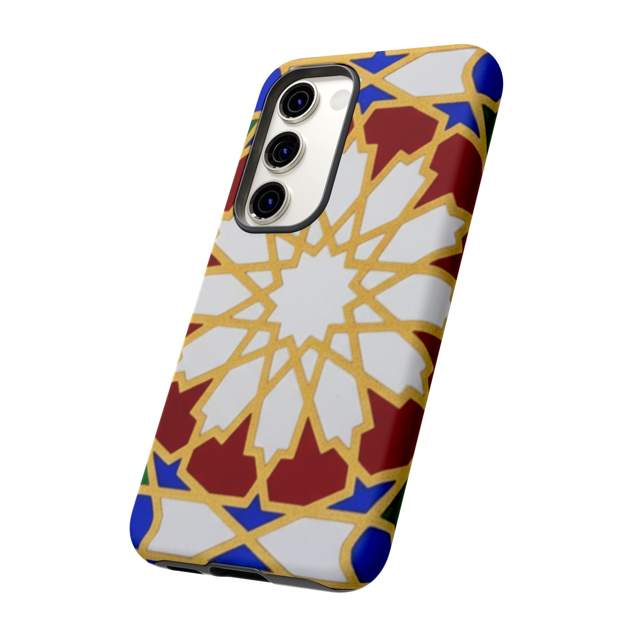 Geometric Moroccan Pattern Tough Case | Colorful Mosaic Phone Cover