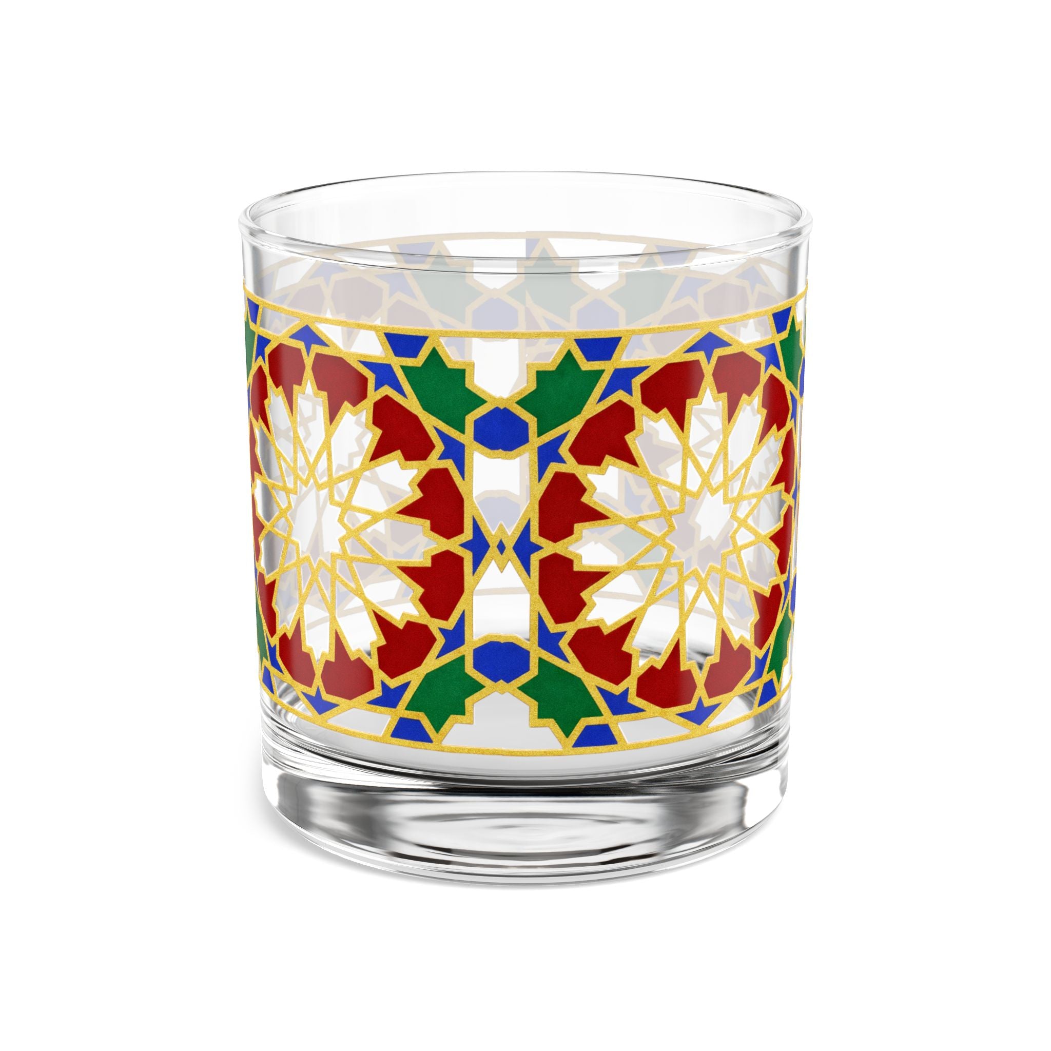 Moroccan Tea Glass Printed, 10oz