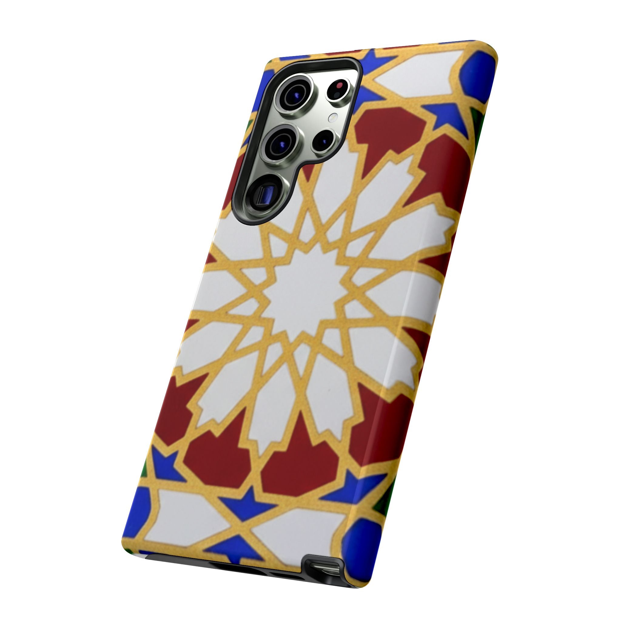 Geometric Moroccan Pattern Tough Case | Colorful Mosaic Phone Cover