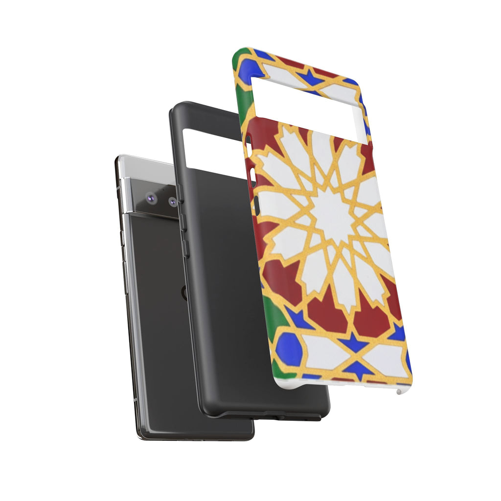 Geometric Moroccan Pattern Tough Case | Colorful Mosaic Phone Cover