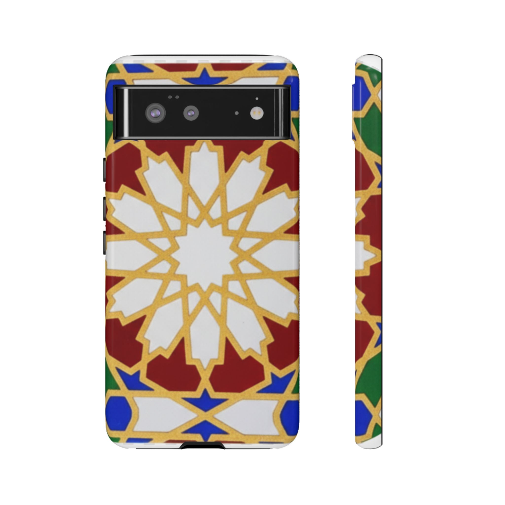 Geometric Moroccan Pattern Tough Case | Colorful Mosaic Phone Cover