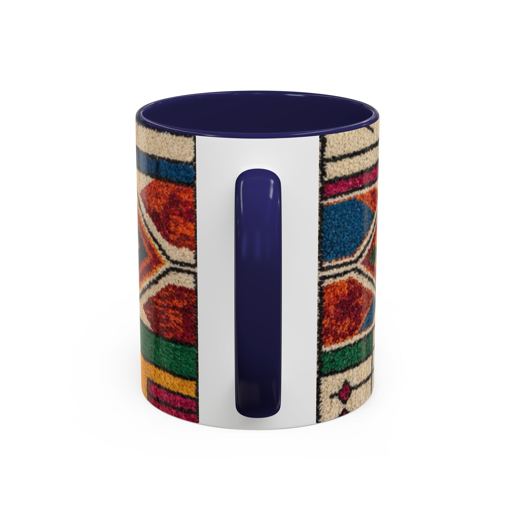 Colorful Geometric Moroccan Pattern Accent Coffee Mug | 11oz or 15oz