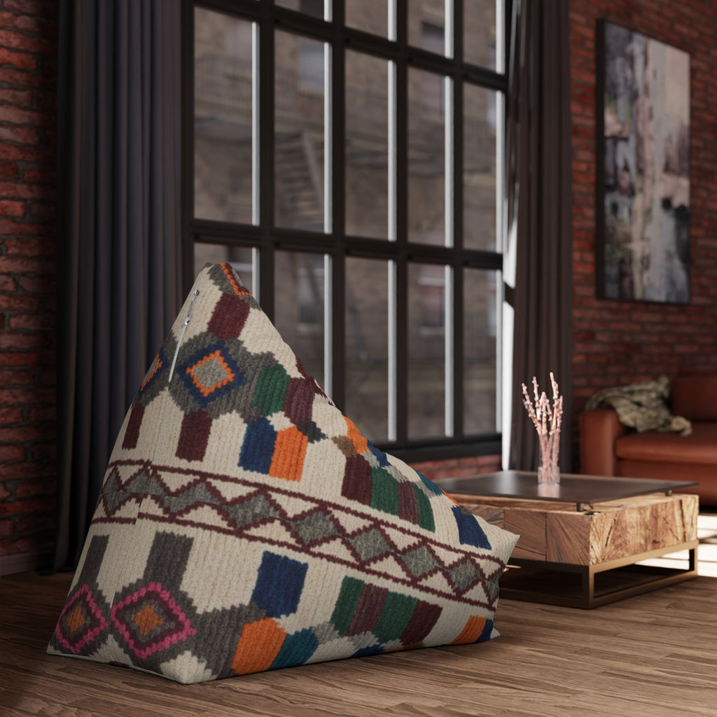 Bean Bag Chair Cover | Moroccan Berber Print