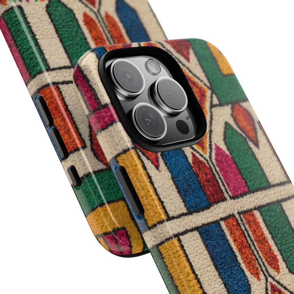 Colorful Moroccan Berber Pattern Phone Case | Tough Cases