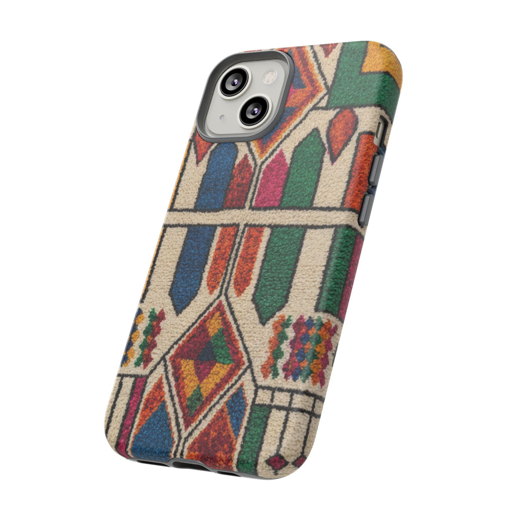 Colorful Moroccan Berber Pattern Phone Case | Tough Cases