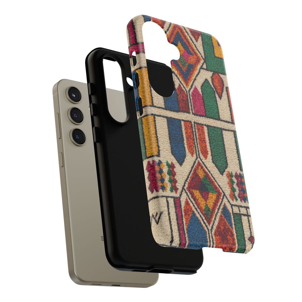 Colorful Moroccan Berber Pattern Phone Case | Tough Cases