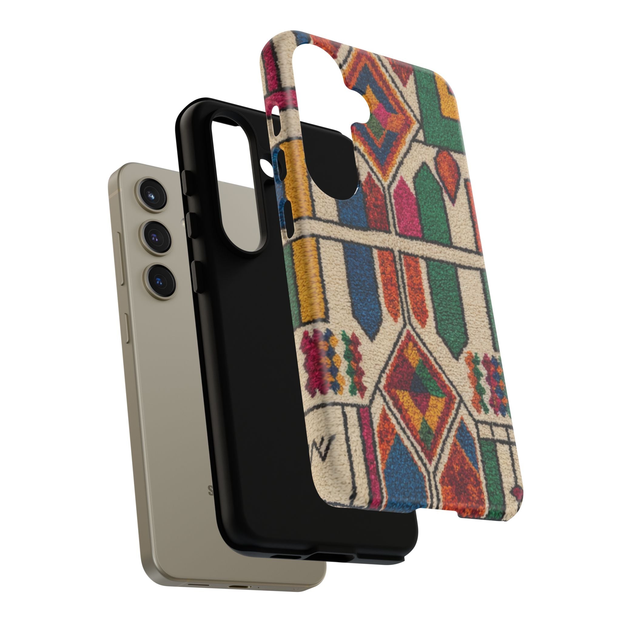 Colorful Moroccan Berber Pattern Phone Case | Tough Cases