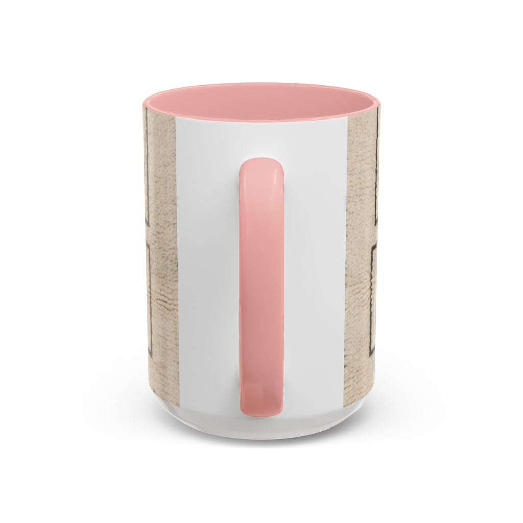 Neutral Geometric Pattern Mug | Accent Coffee Mug 11oz 15oz