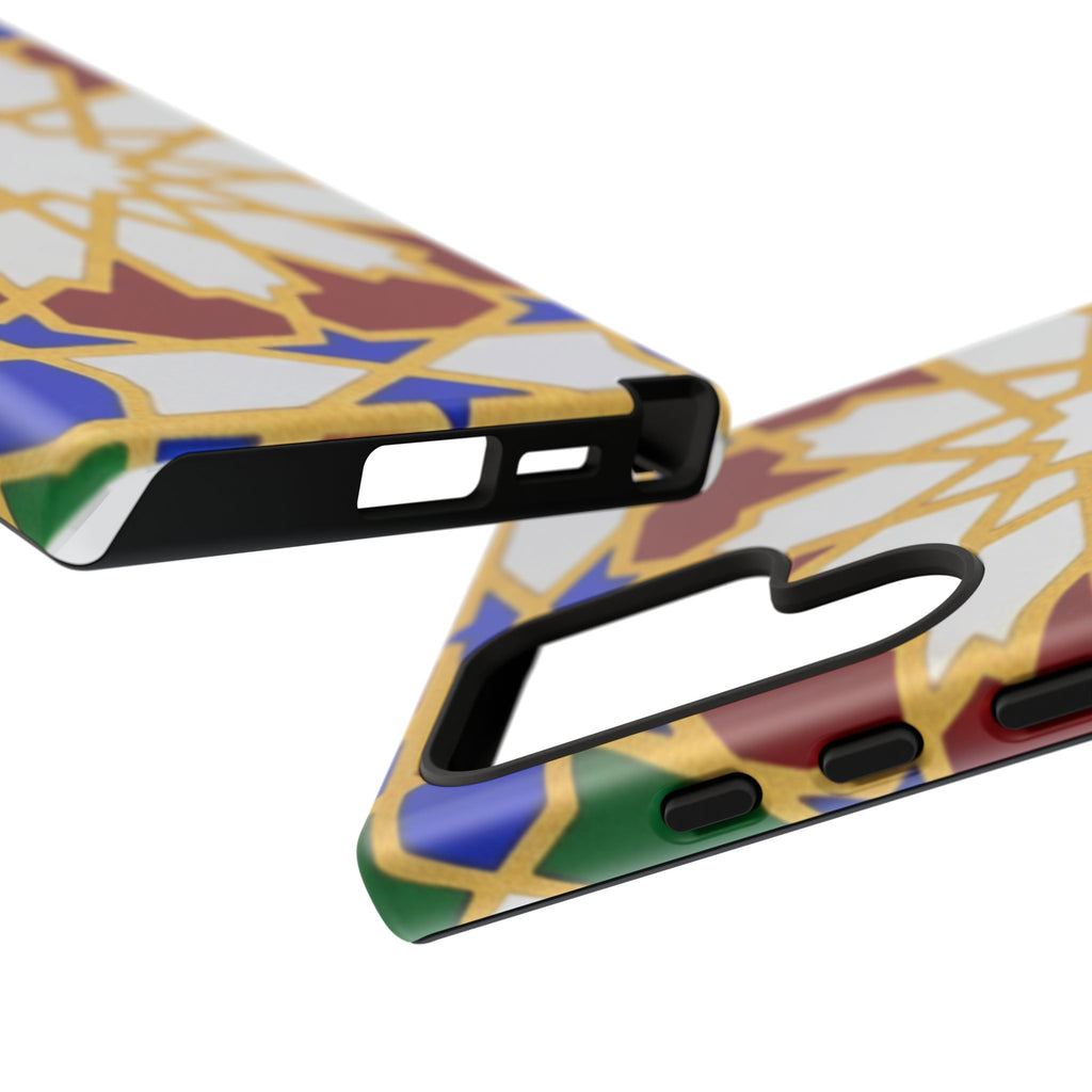 Geometric Moroccan Pattern Tough Case | Colorful Mosaic Phone Cover