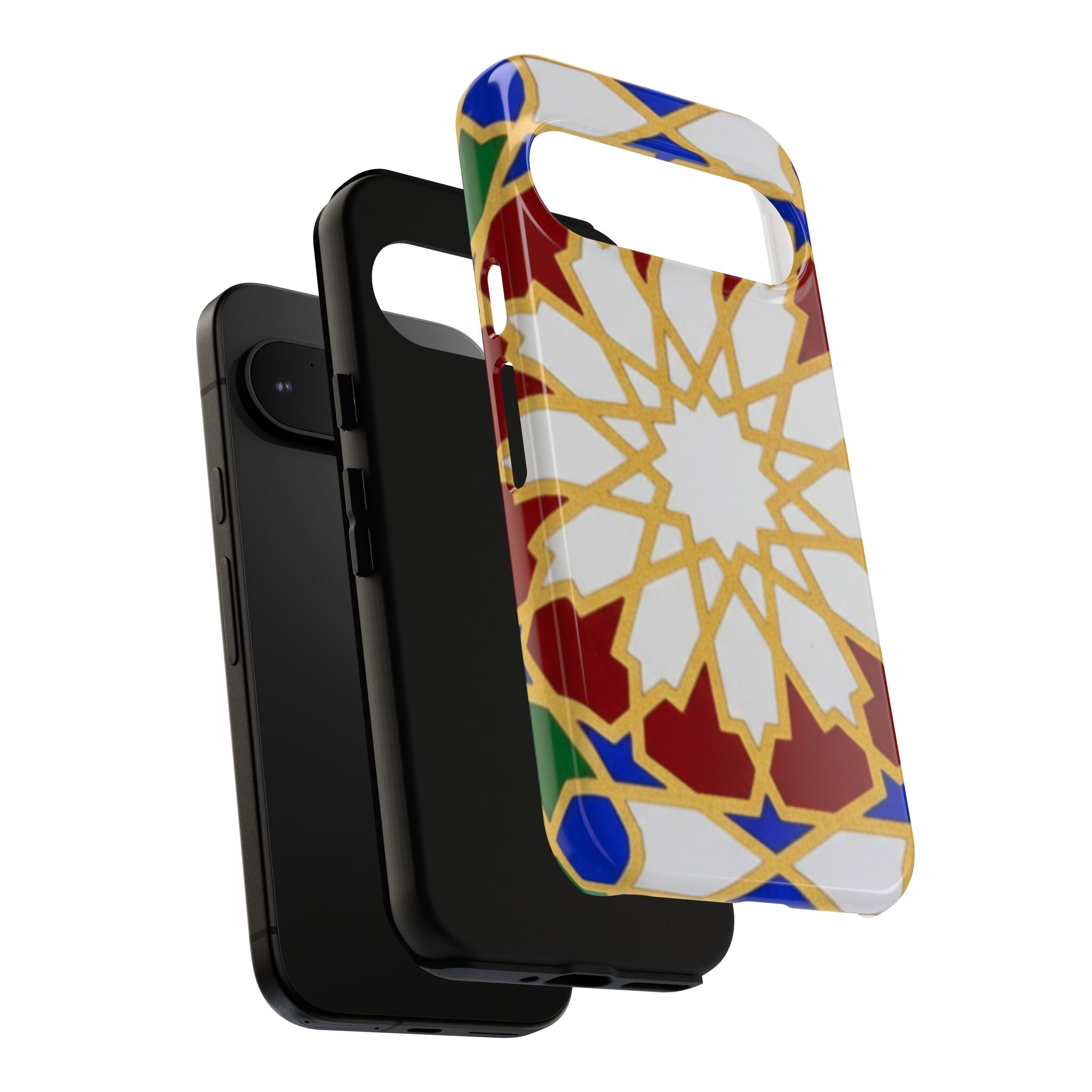Geometric Moroccan Pattern Tough Case | Colorful Mosaic Phone Cover
