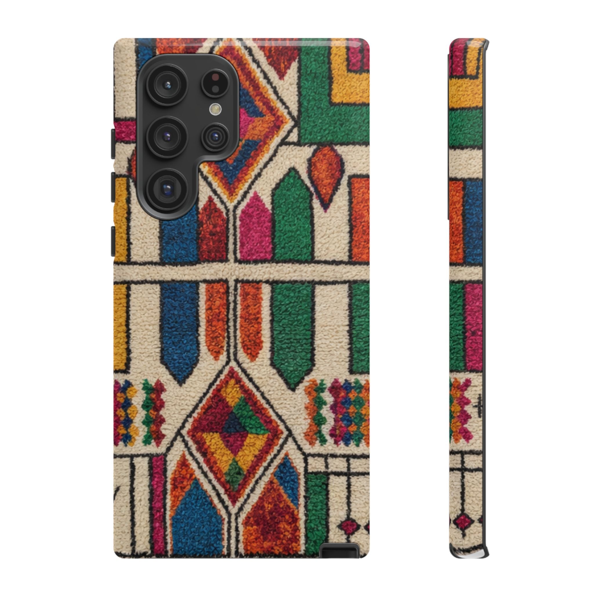 Colorful Moroccan Berber Pattern Phone Case | Tough Cases