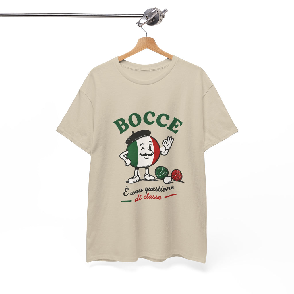Bocce Italian Flag Character Tee | bocce ball graphic, Italiano sports shirt