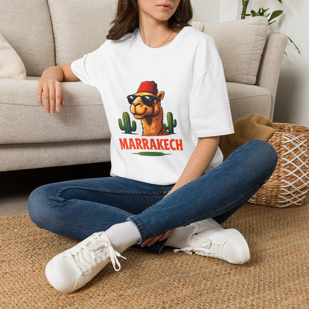 Marrakech Coco Chamelle T-Shirt | Moroccan Sunglasses Desert
