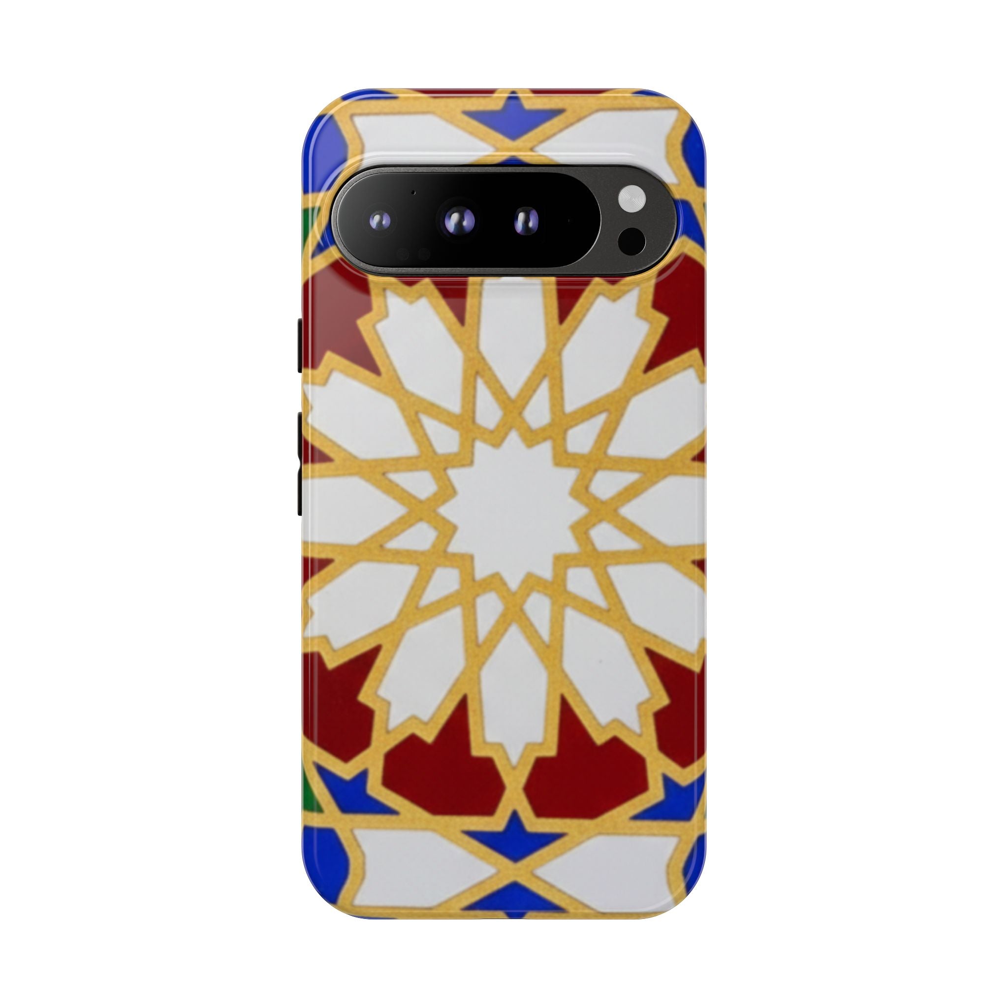 Geometric Moroccan Pattern Tough Case | Colorful Mosaic Phone Cover