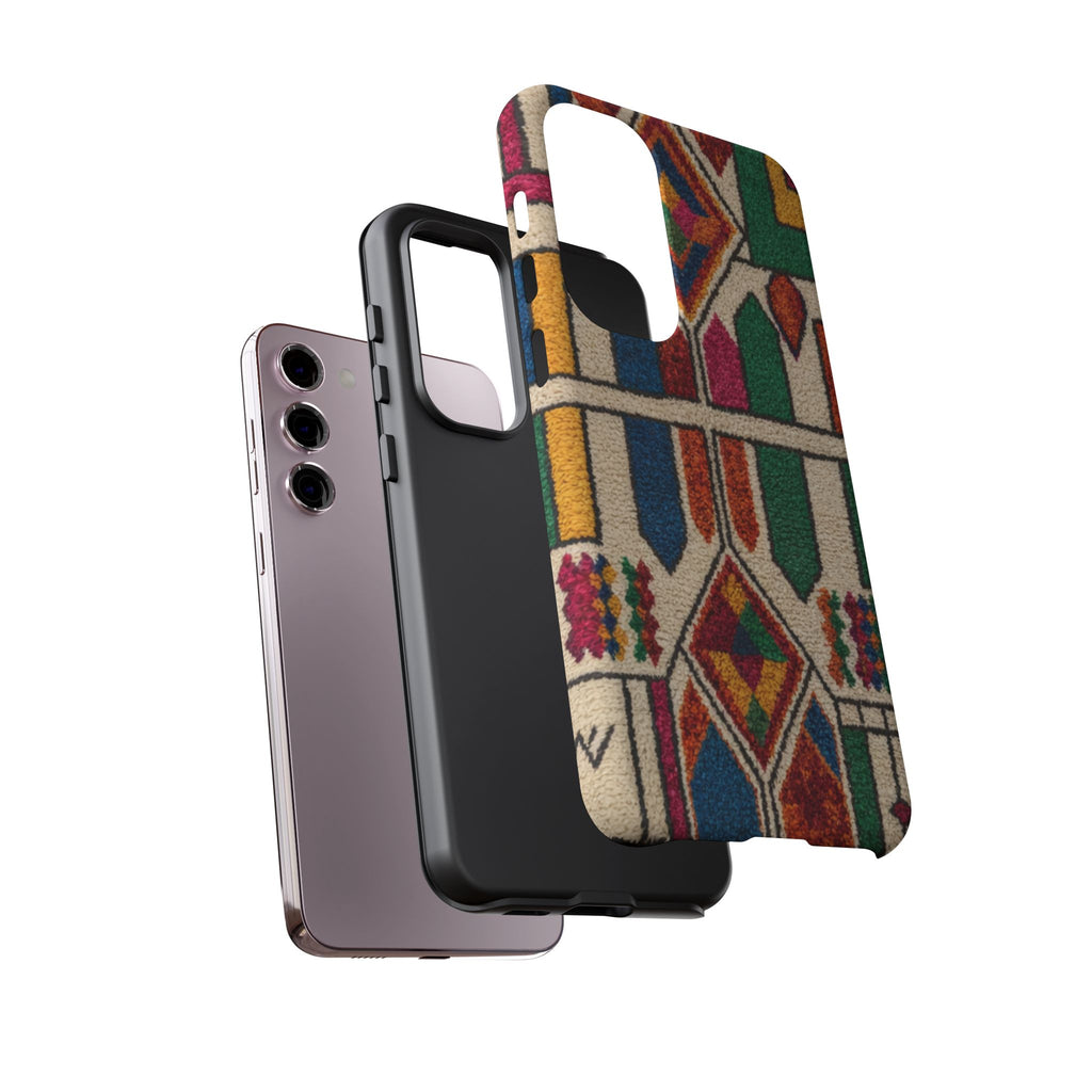 Colorful Moroccan Berber Pattern Phone Case | Tough Cases