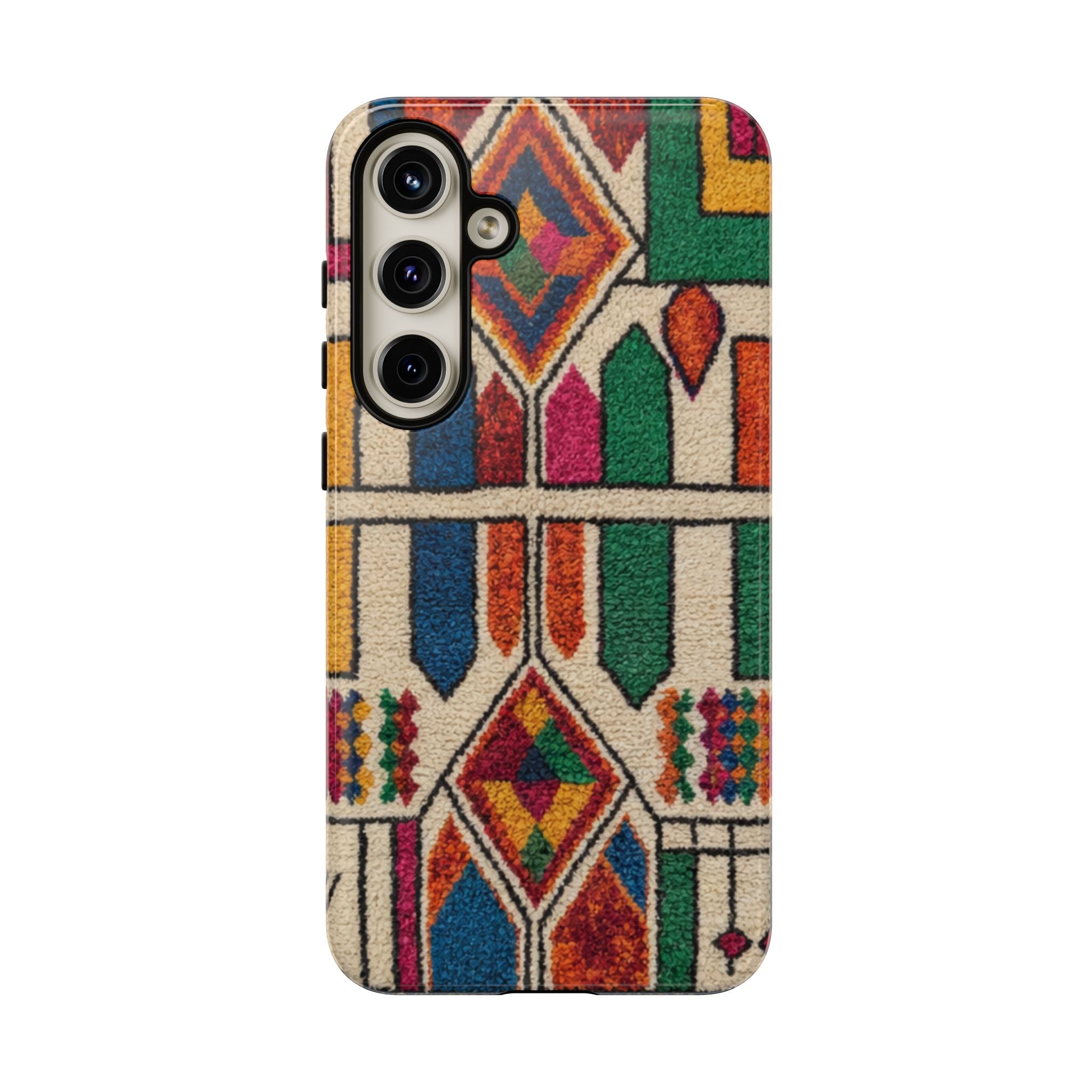 Colorful Moroccan Berber Pattern Phone Case | Tough Cases