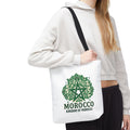 Morocco Star Emblem Tote Bag | Kingdom of Morocco Graphic Tote