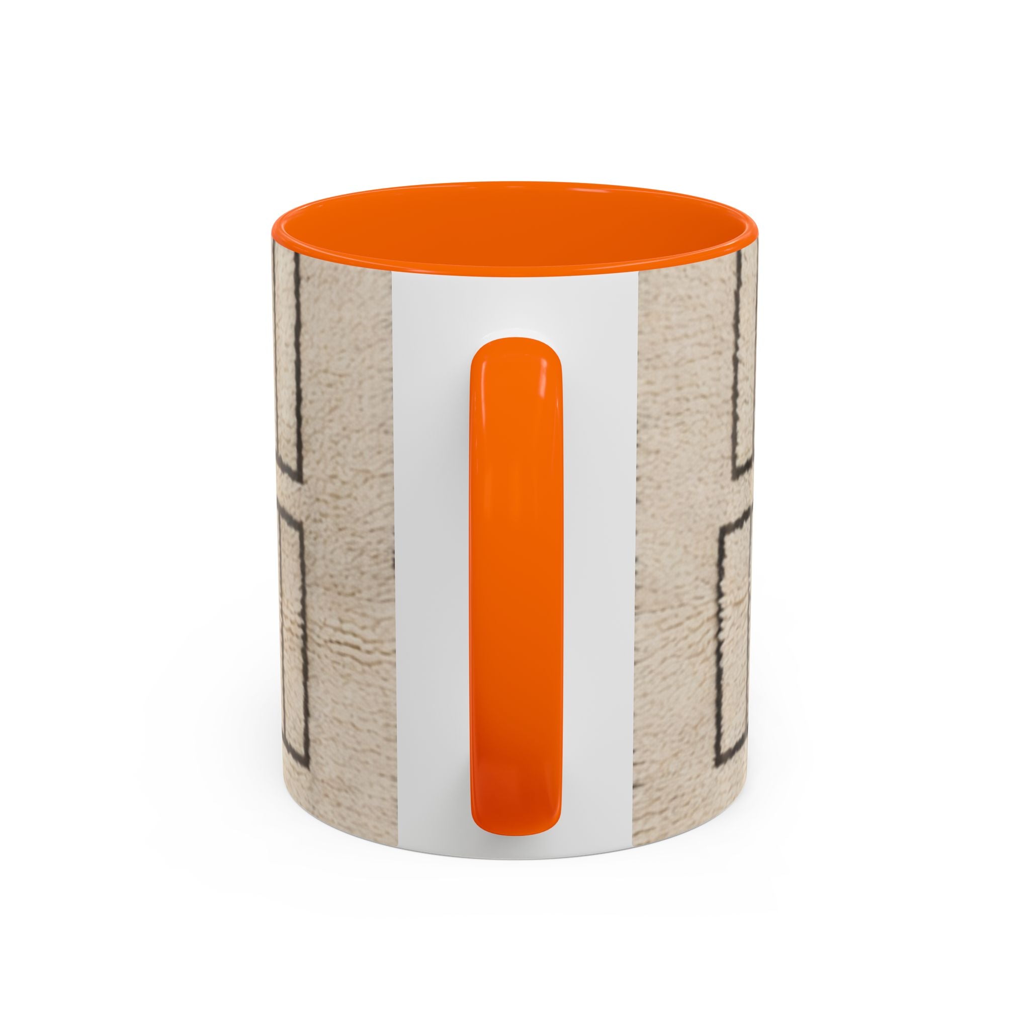 Neutral Geometric Pattern Mug | Accent Coffee Mug 11oz 15oz
