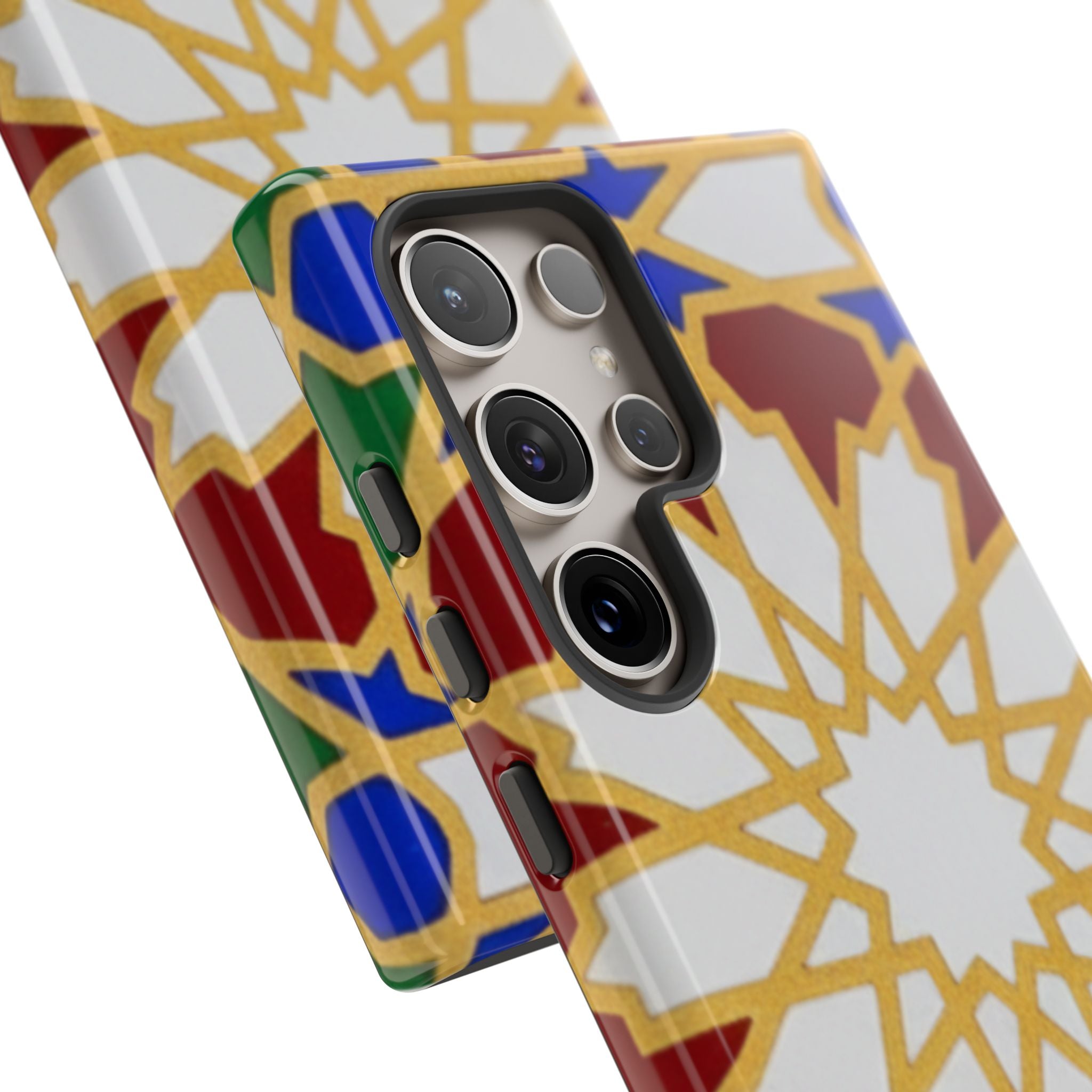 Geometric Moroccan Pattern Tough Case | Colorful Mosaic Phone Cover