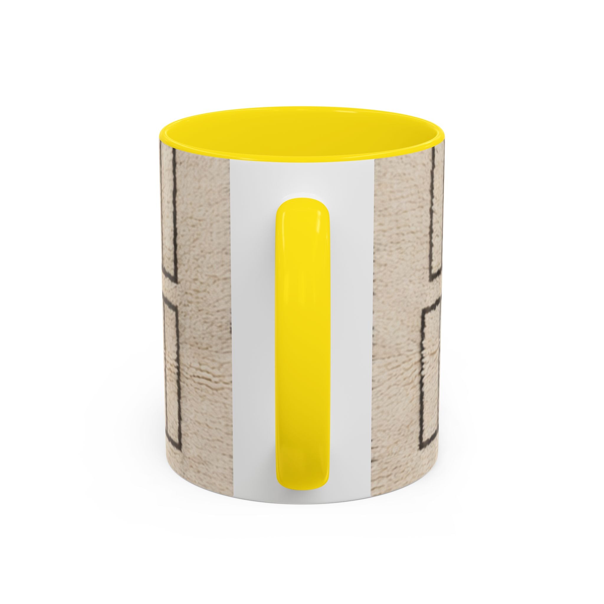 Neutral Geometric Pattern Mug | Accent Coffee Mug 11oz 15oz