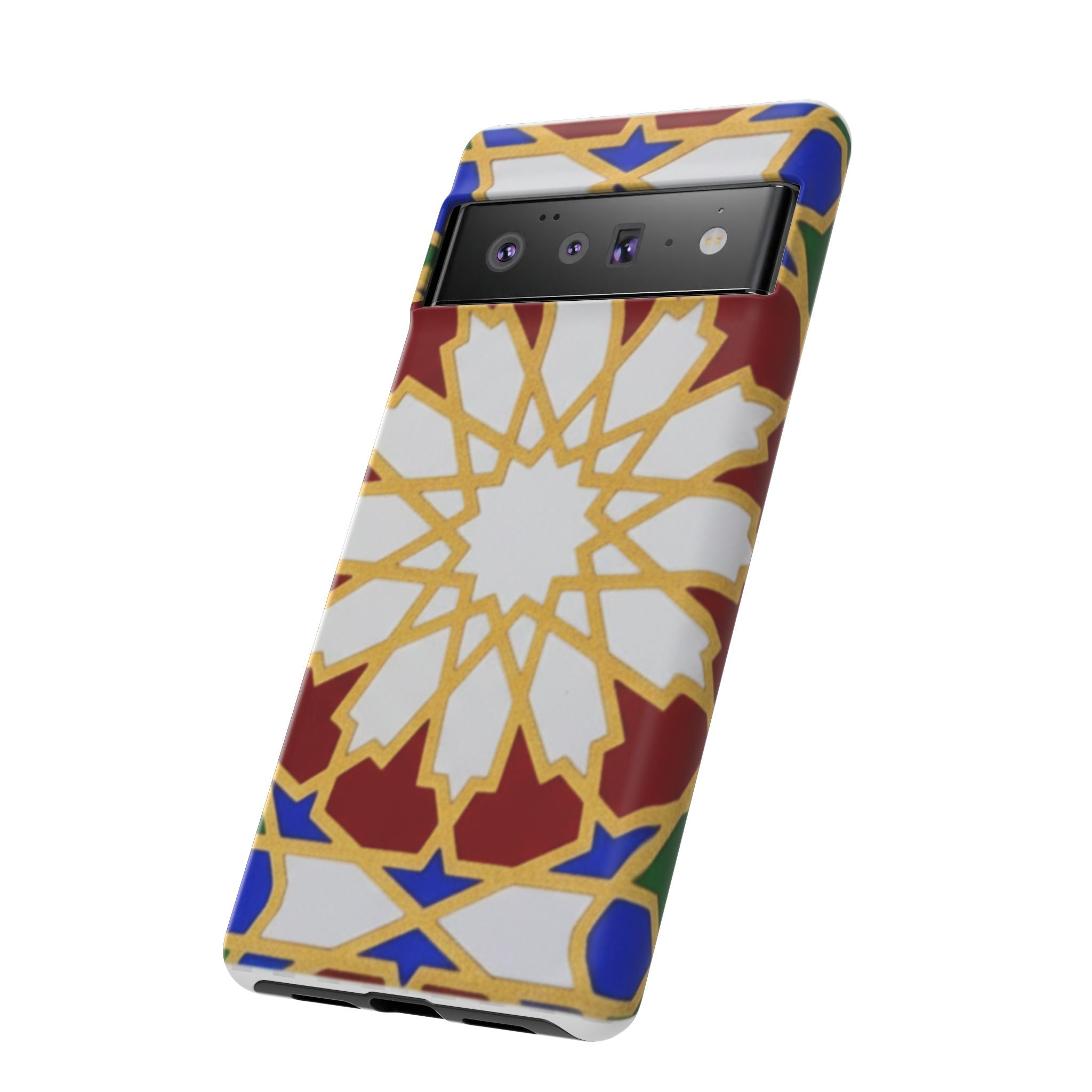 Geometric Moroccan Pattern Tough Case | Colorful Mosaic Phone Cover