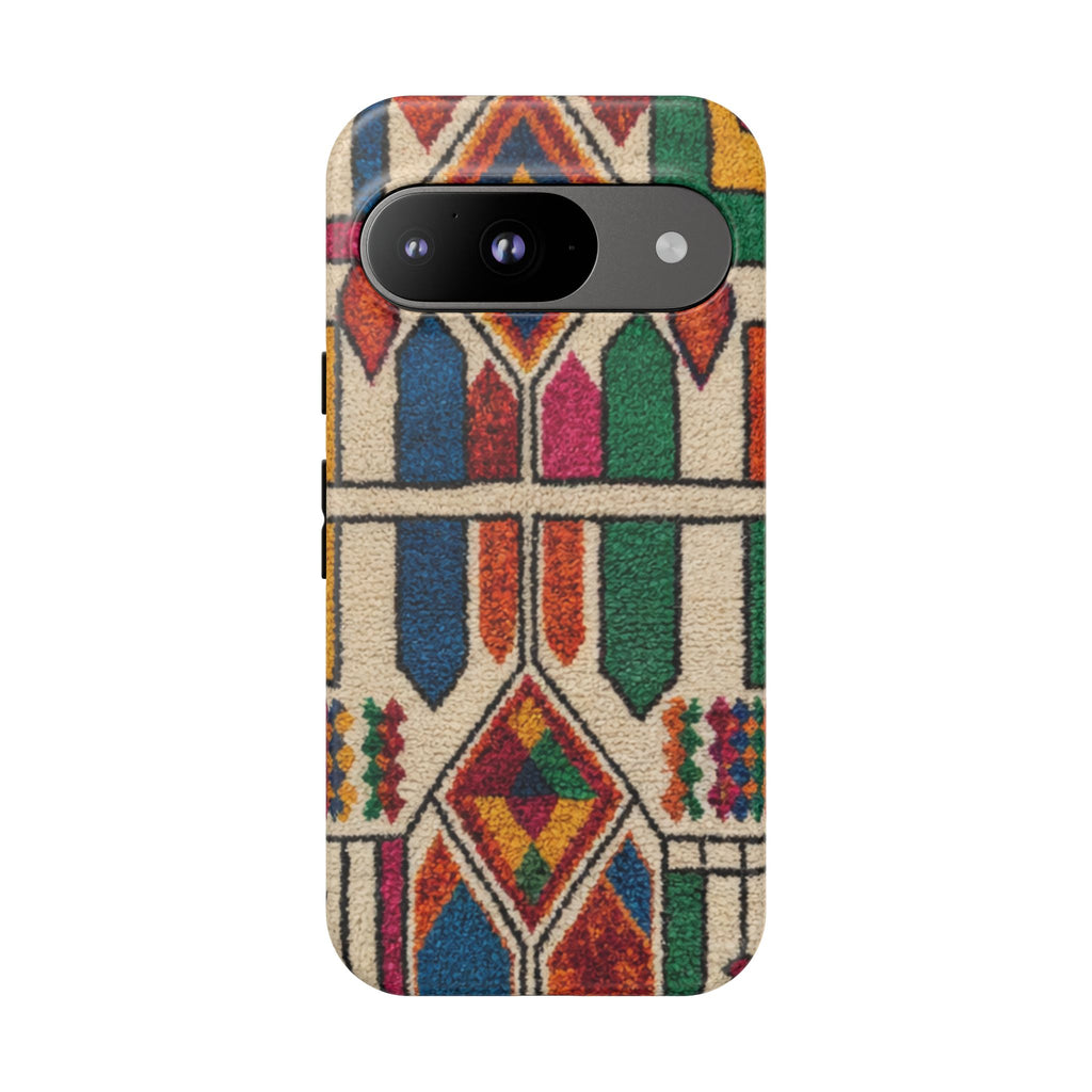 Colorful Moroccan Berber Pattern Phone Case | Tough Cases