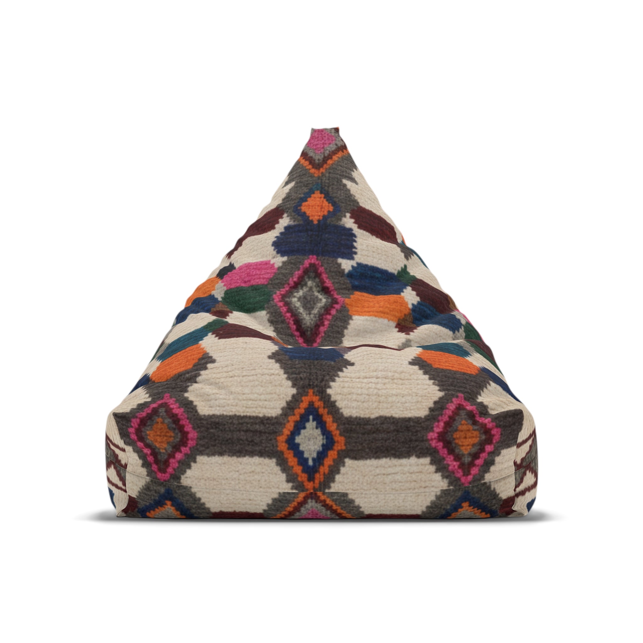 Bean Bag Chair Cover | Moroccan Berber Print
