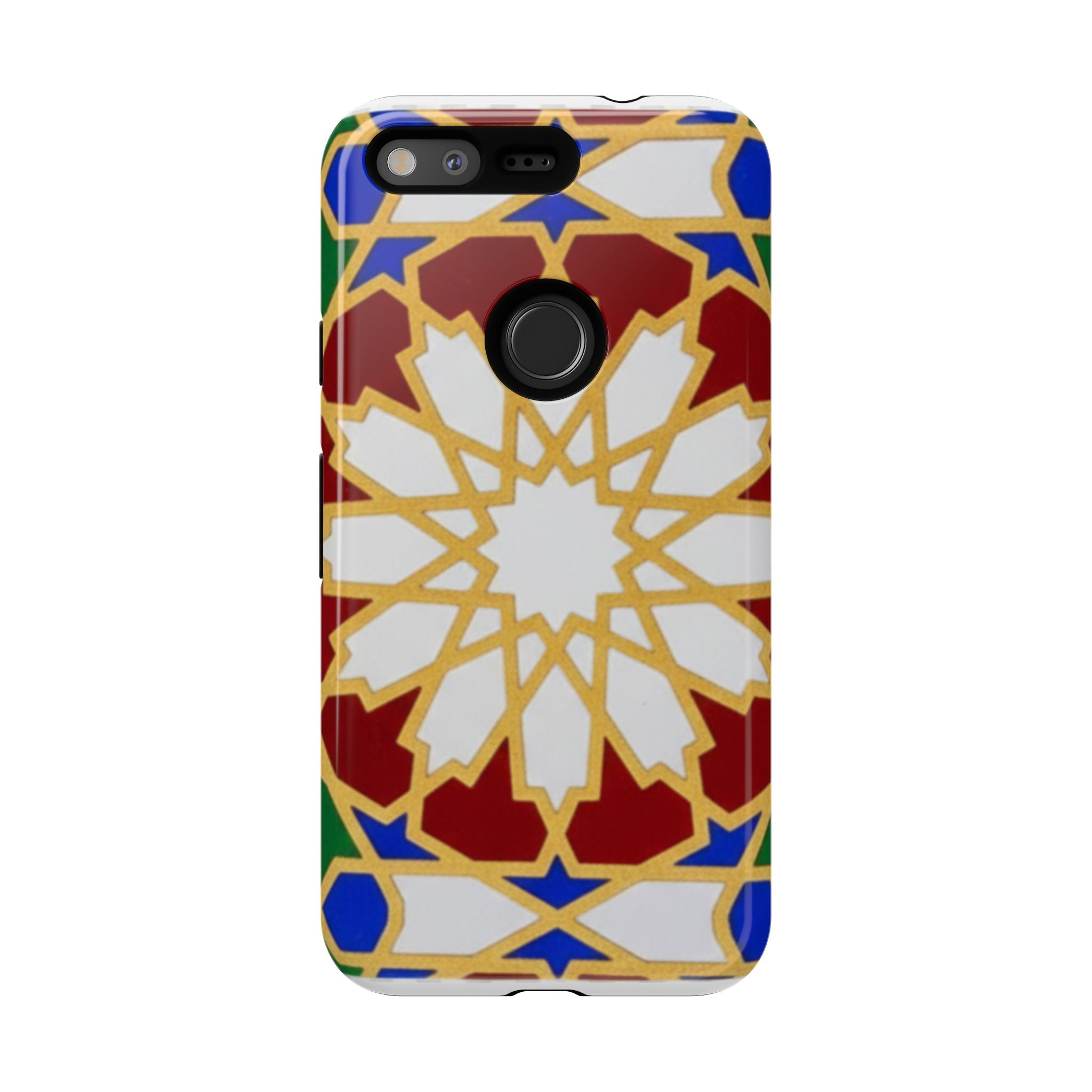 Geometric Moroccan Pattern Tough Case | Colorful Mosaic Phone Cover