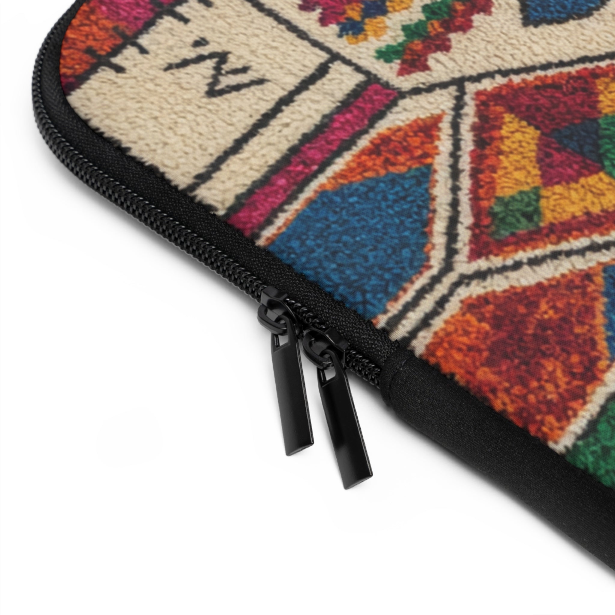 Colorful Geometric Tribal Pattern Laptop Sleeve | Southwestern Aztec Style
