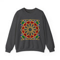 Geometric Moorish Tile Sweatshirt | Moroccan Mosaic Pattern