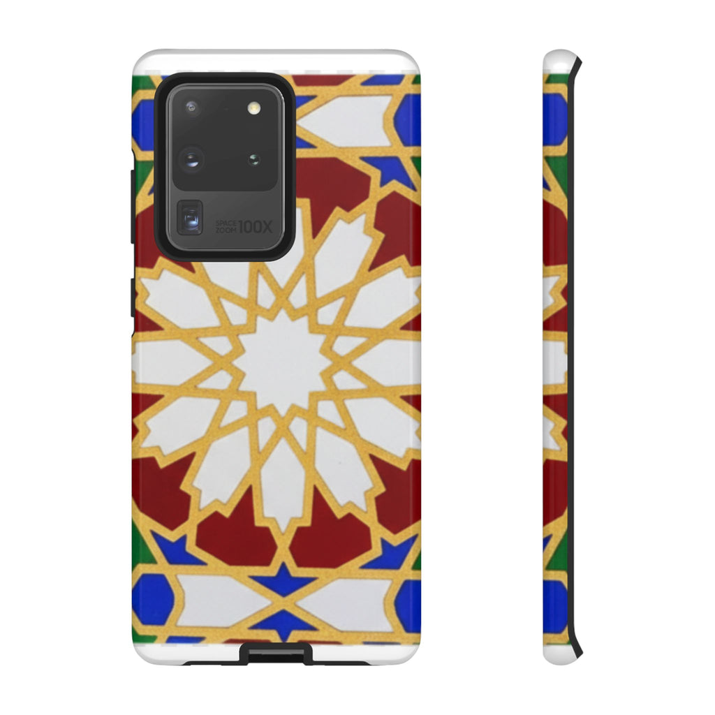 Geometric Moroccan Pattern Tough Case | Colorful Mosaic Phone Cover