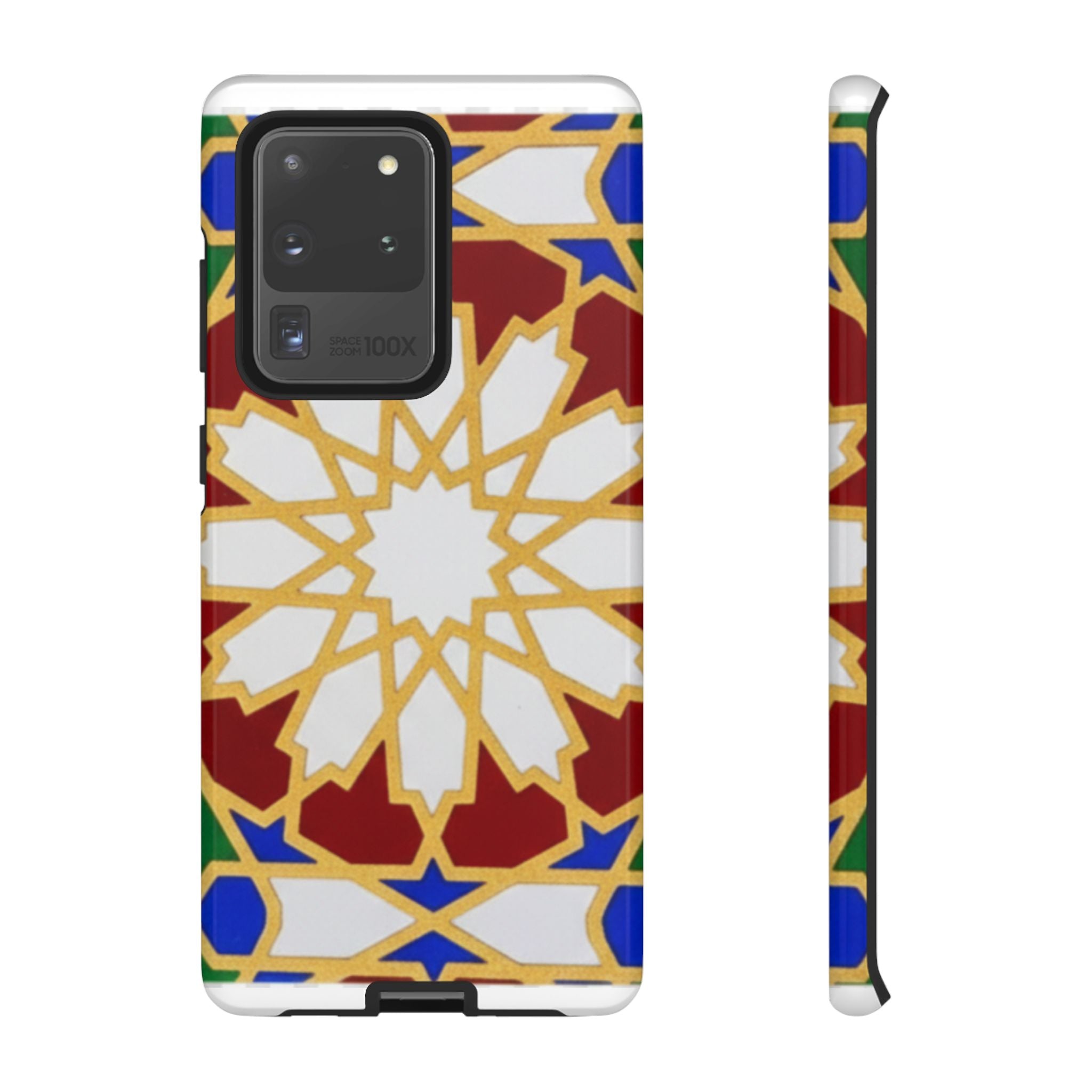 Geometric Moroccan Pattern Tough Case | Colorful Mosaic Phone Cover