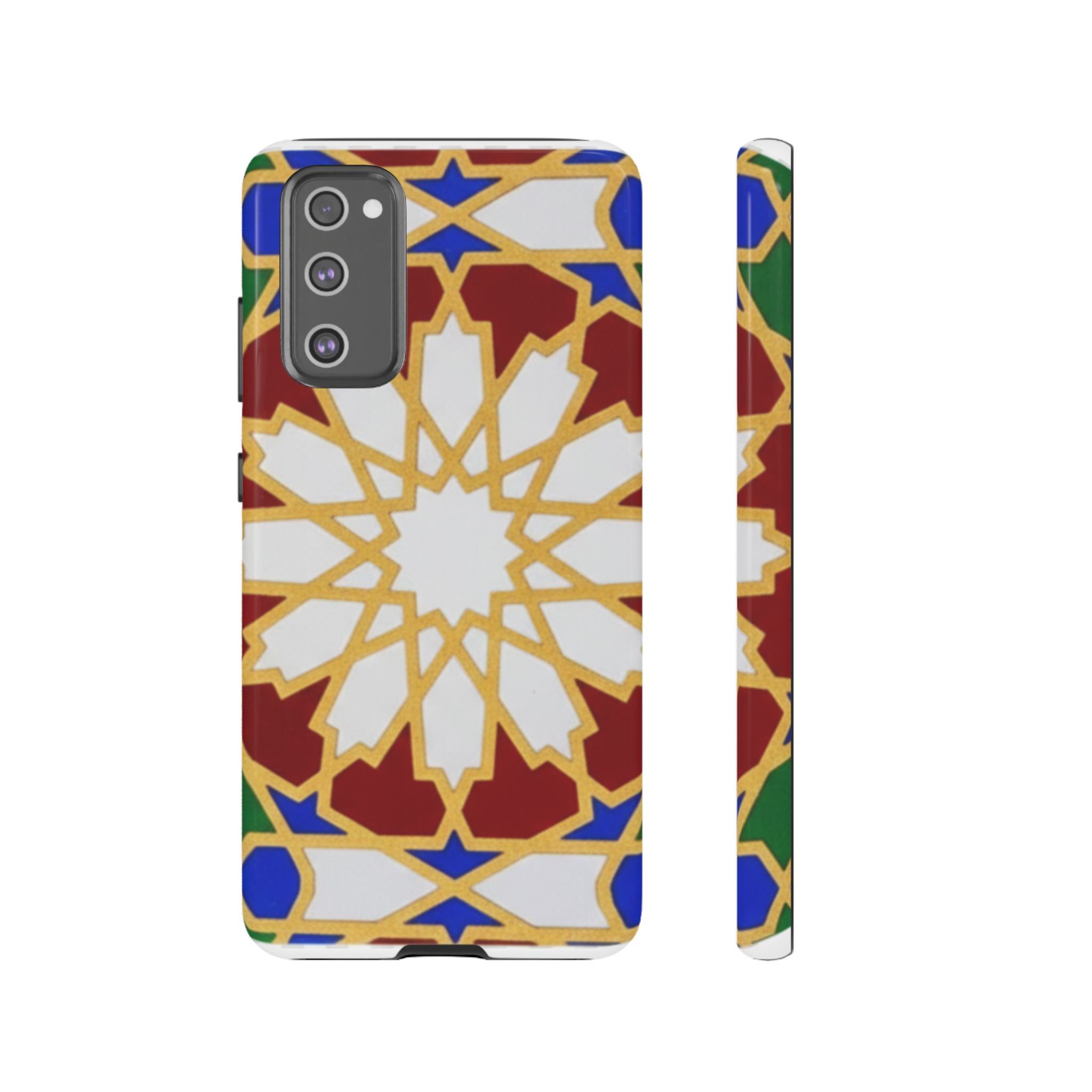 Geometric Moroccan Pattern Tough Case | Colorful Mosaic Phone Cover