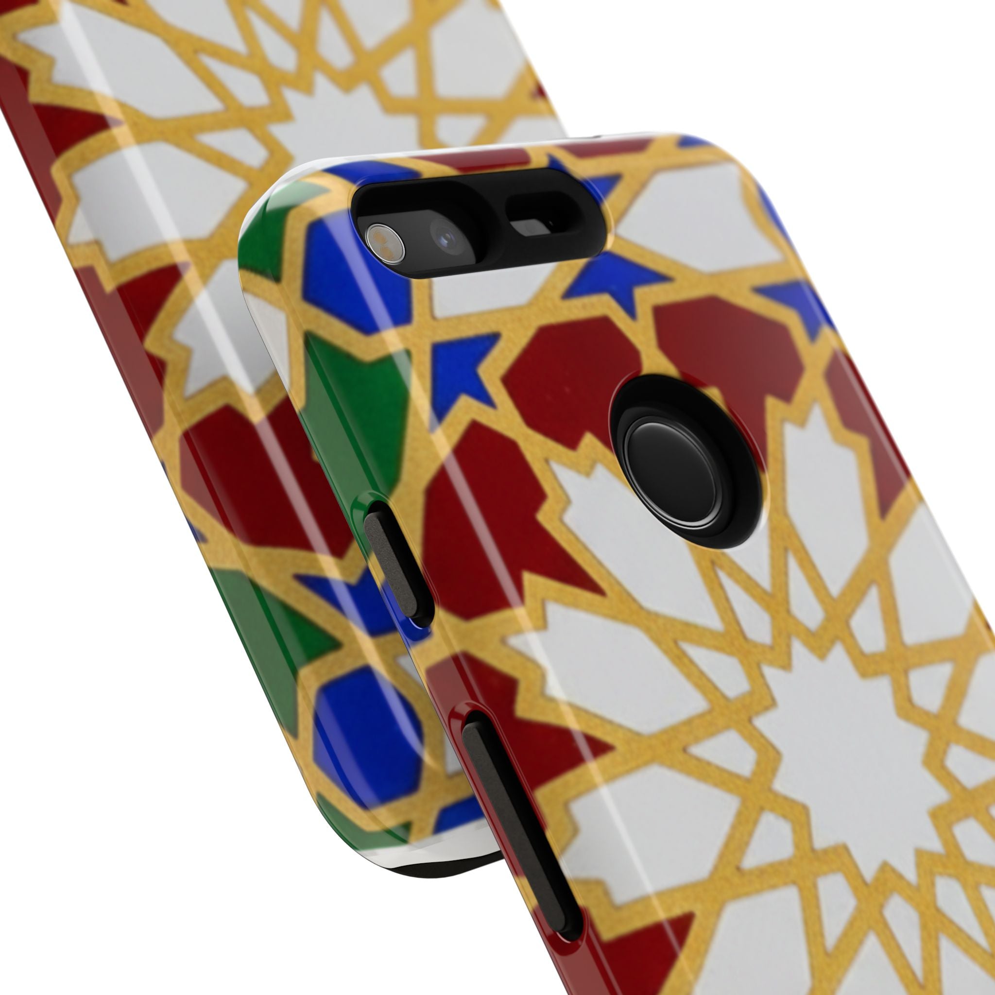 Geometric Moroccan Pattern Tough Case | Colorful Mosaic Phone Cover