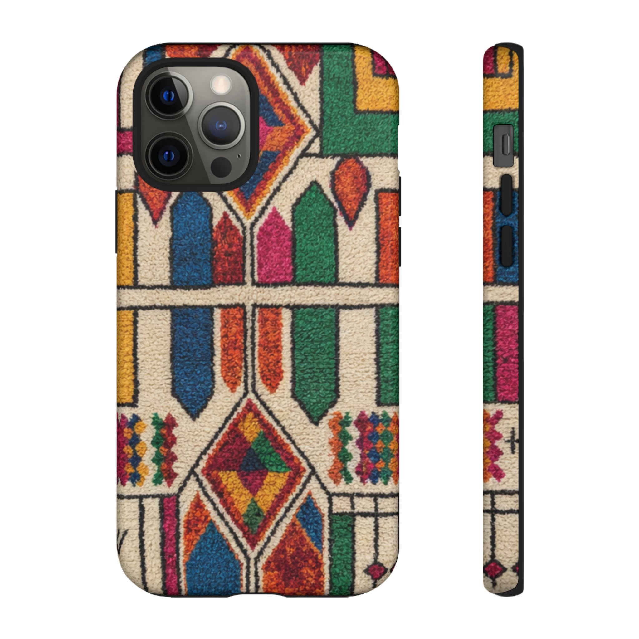 Colorful Moroccan Berber Pattern Phone Case | Tough Cases