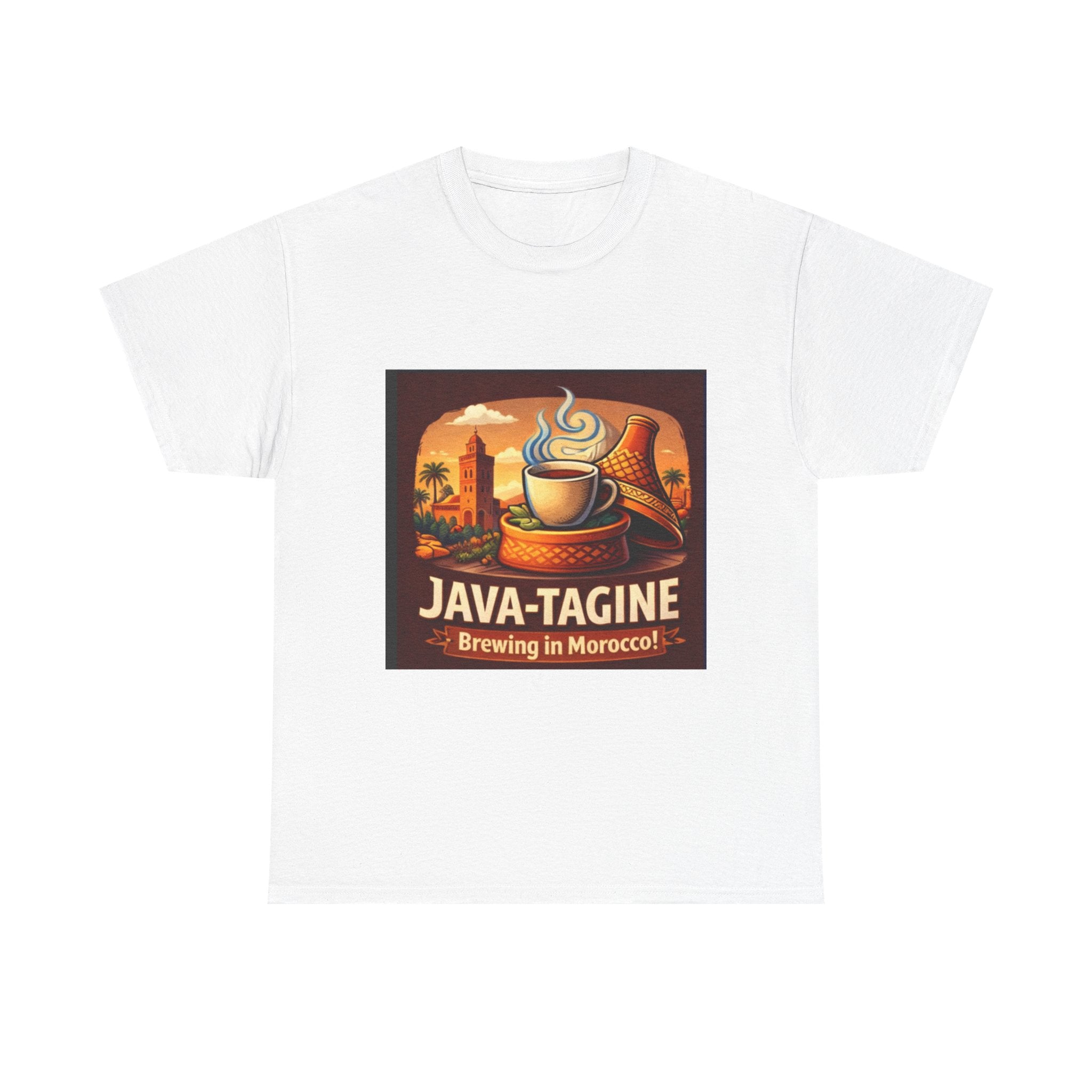 Java-Tagine Marrakech Graphic Tee | Moroccan Travel Tshirt