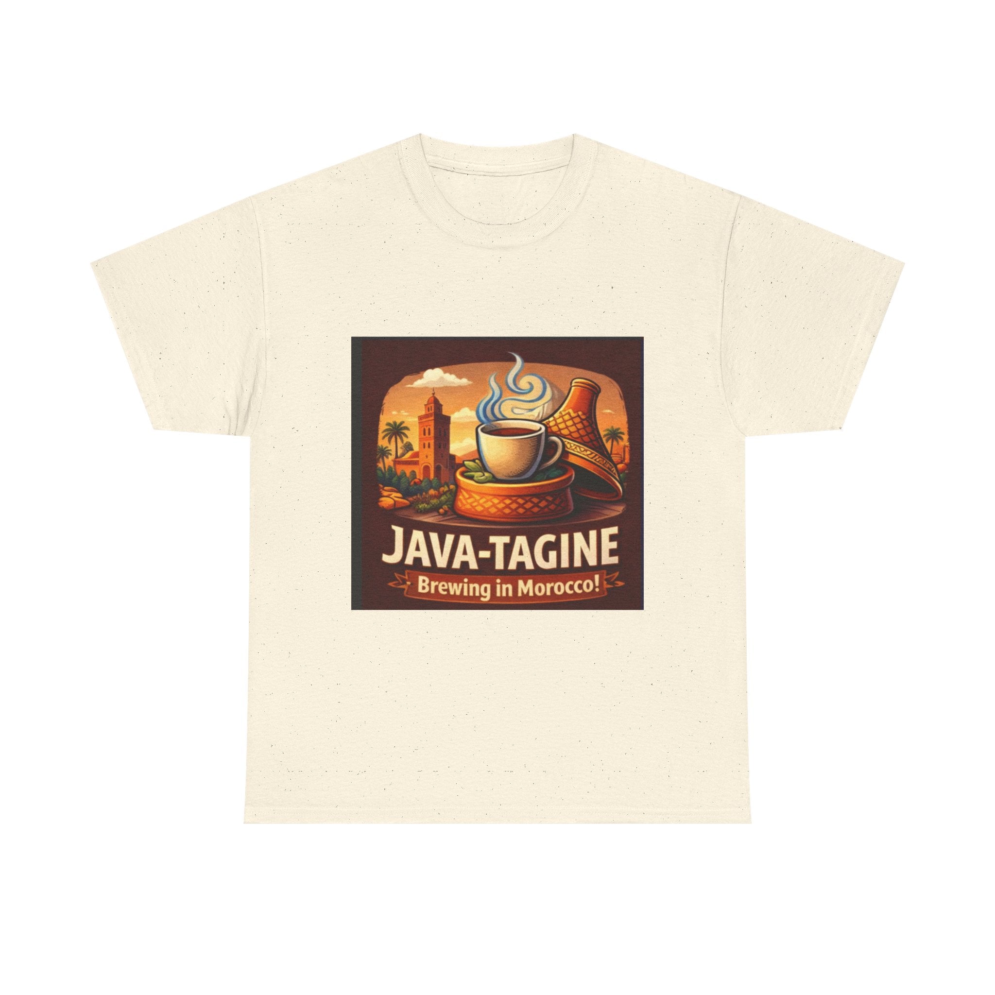 Java-Tagine Marrakech Graphic Tee | Moroccan Travel Tshirt