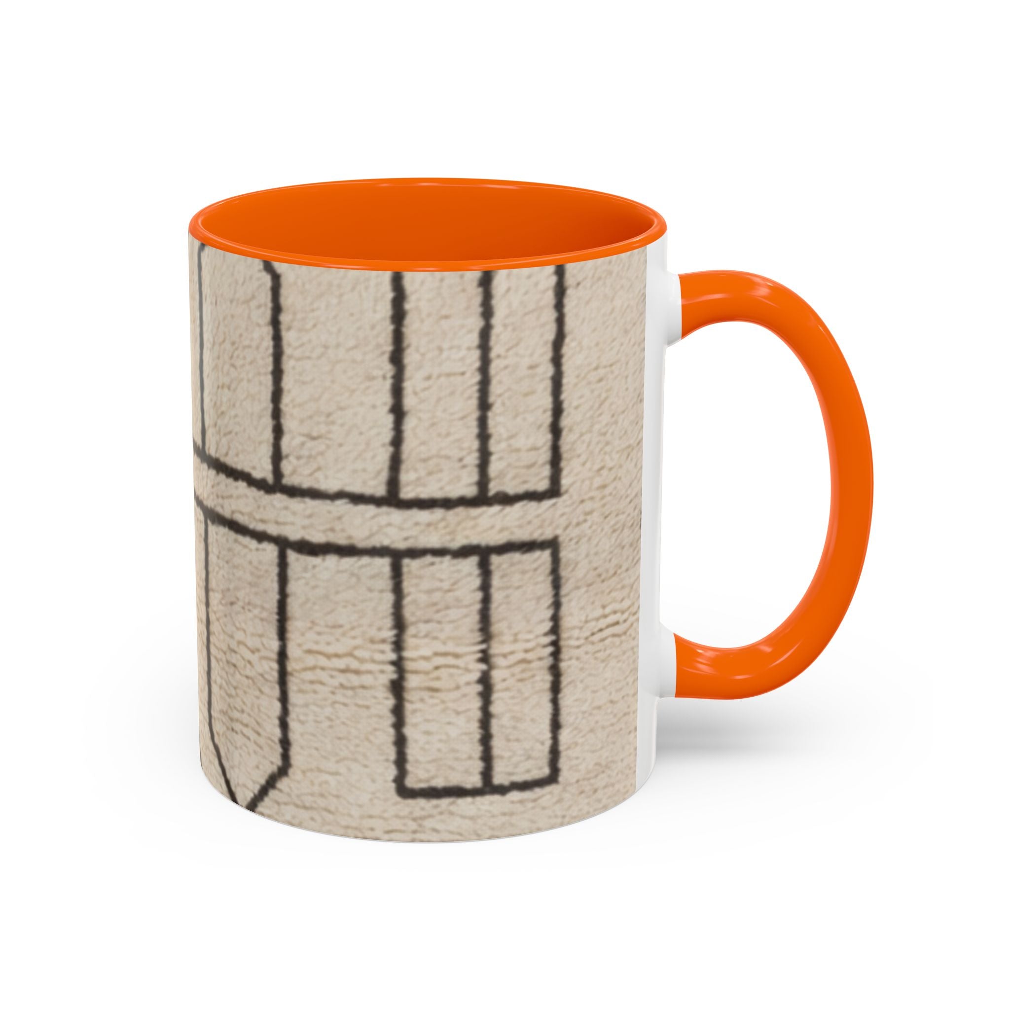 Neutral Geometric Pattern Mug | Accent Coffee Mug 11oz 15oz