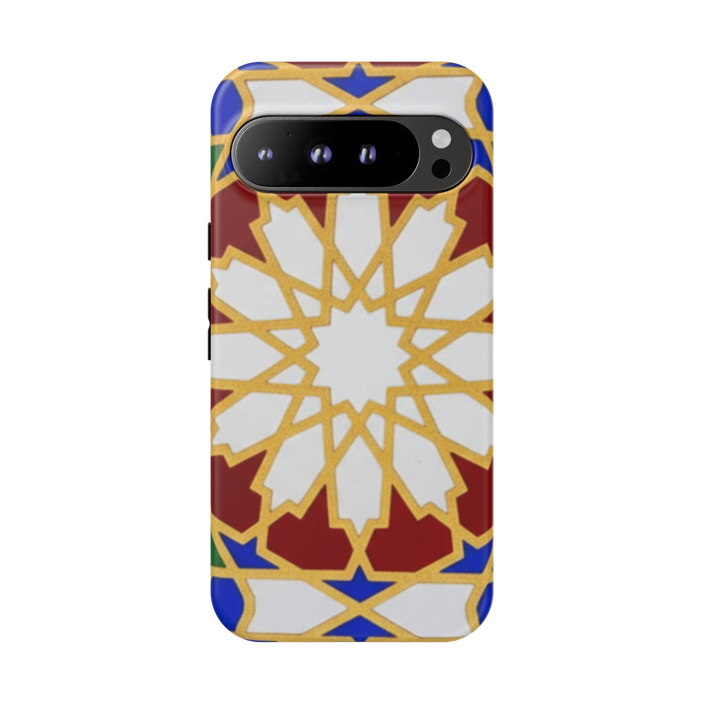 Geometric Moroccan Pattern Tough Case | Colorful Mosaic Phone Cover