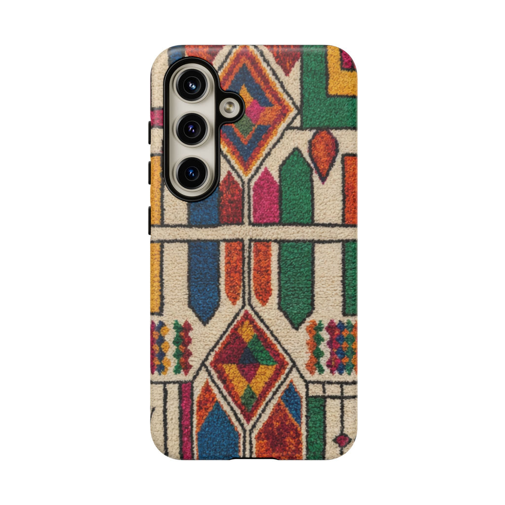 Colorful Moroccan Berber Pattern Phone Case | Tough Cases