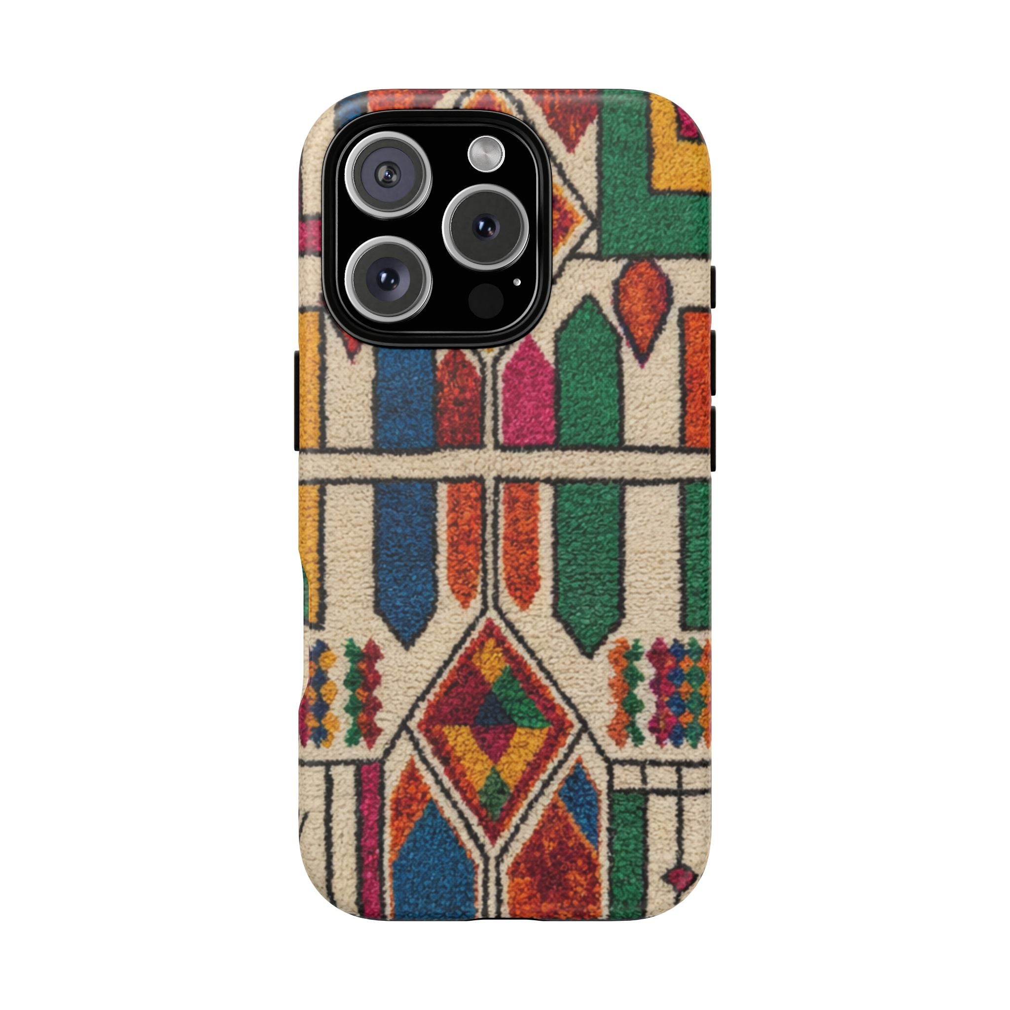 Colorful Moroccan Berber Pattern Phone Case | Tough Cases