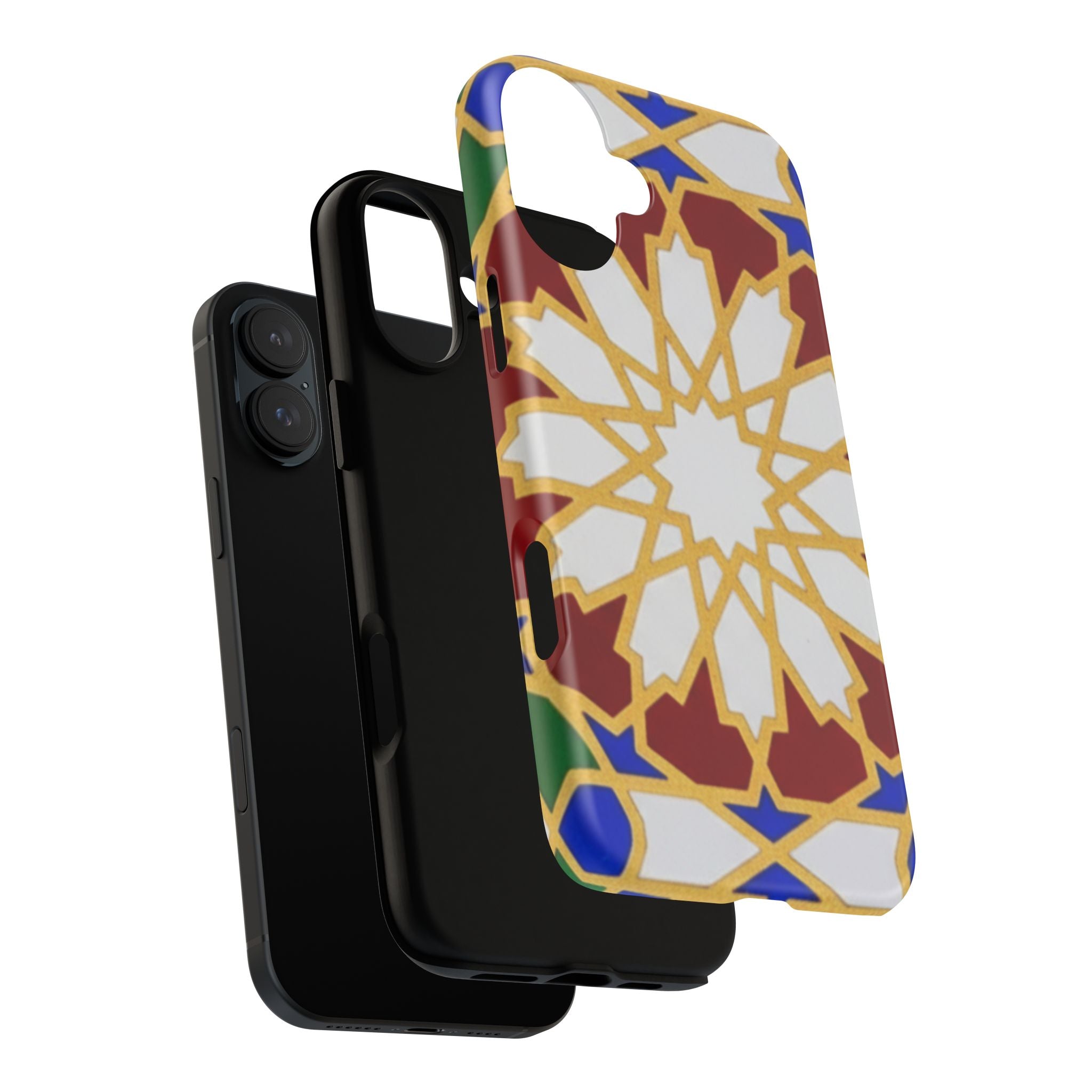 Geometric Moroccan Pattern Tough Case | Colorful Mosaic Phone Cover