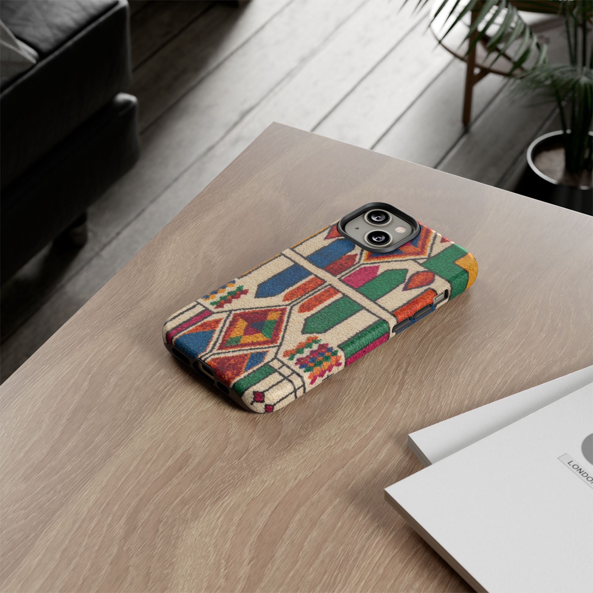 Colorful Moroccan Berber Pattern Phone Case | Tough Cases